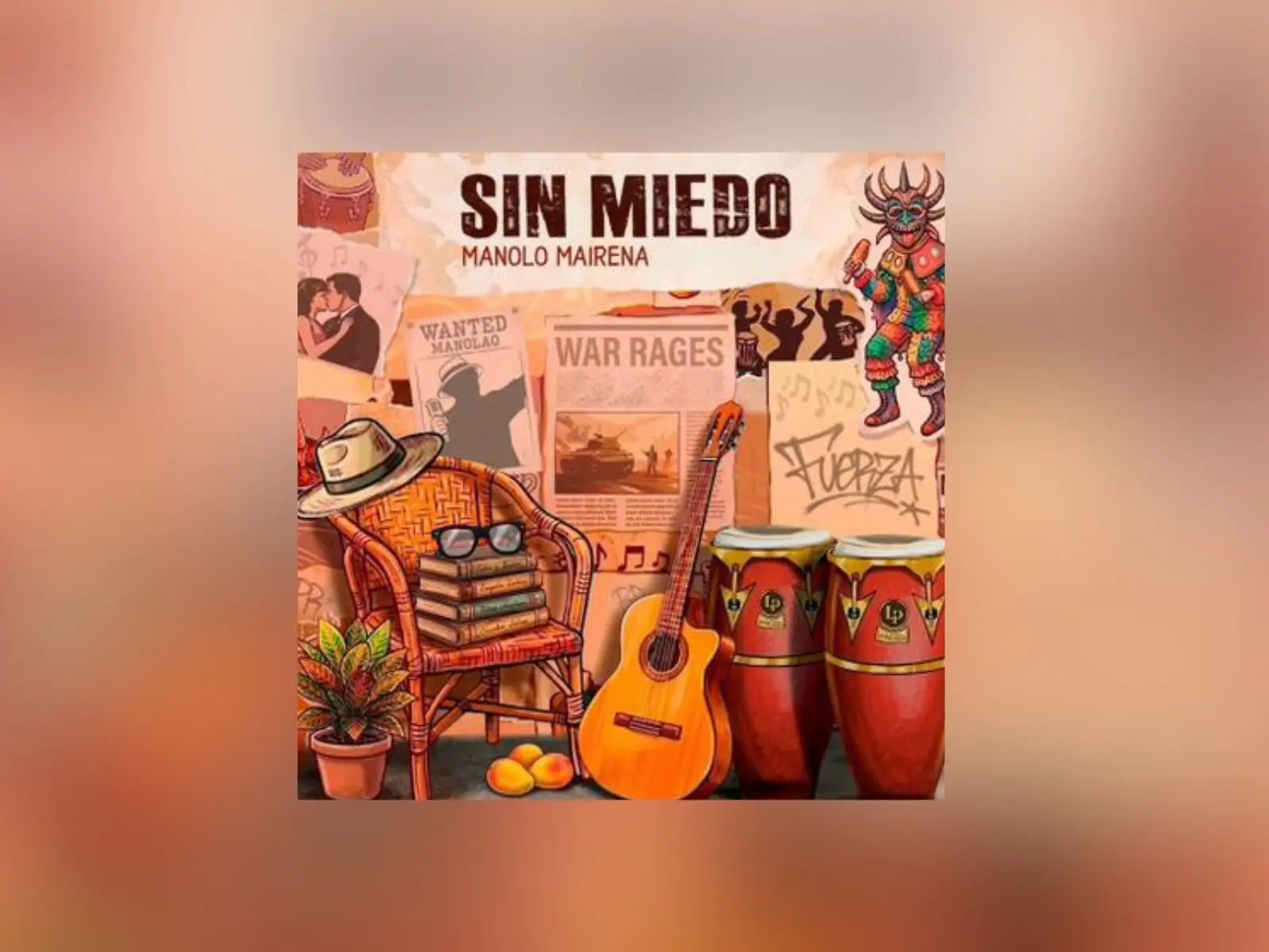 Manolo Mairena le apuesta a la salsa sin límites con: Sin Miedo