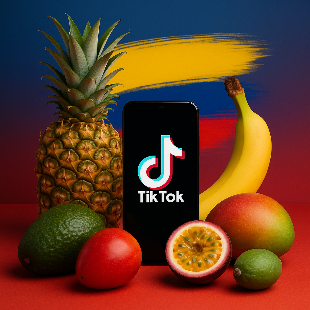 Fenómeno viral de frutas en TikTok: ¡Colombia lo arrasa!
